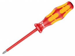 Wera  Kraftform VDE Screwdriver Pozidriv 1x100mm £9.99